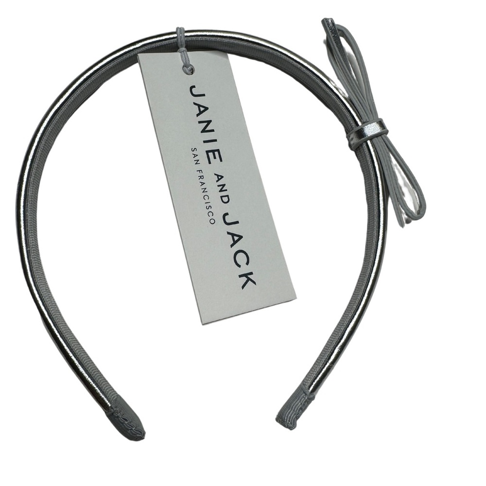 Janie and Jack Silver headband.